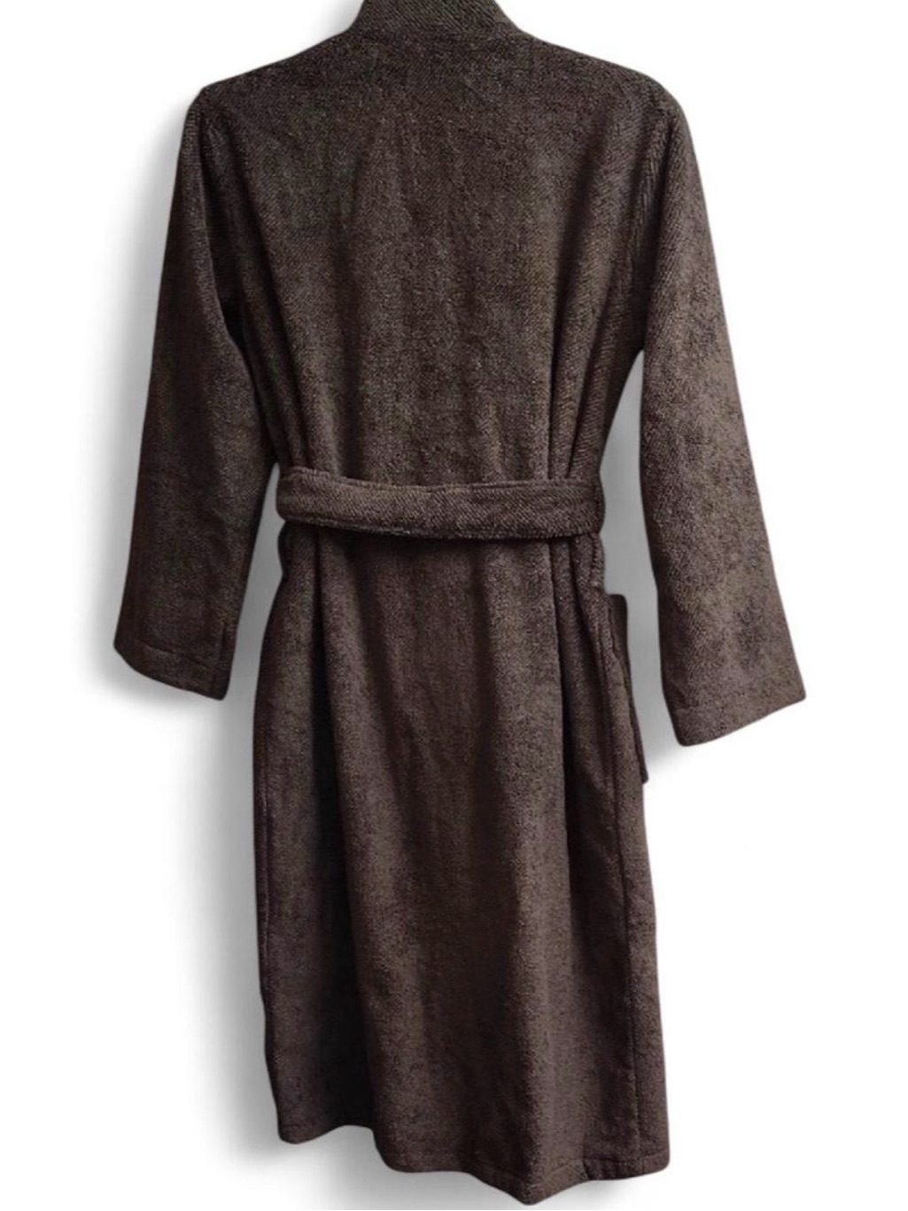 Coyuchi Air Weight 100% Organic Cotton Bathrobe — image 4 of 6